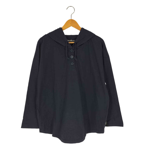 エディーバウアー Eddie Bauer LS SLUB COTTONN HOODED PULLOVER レディース JPN:XL