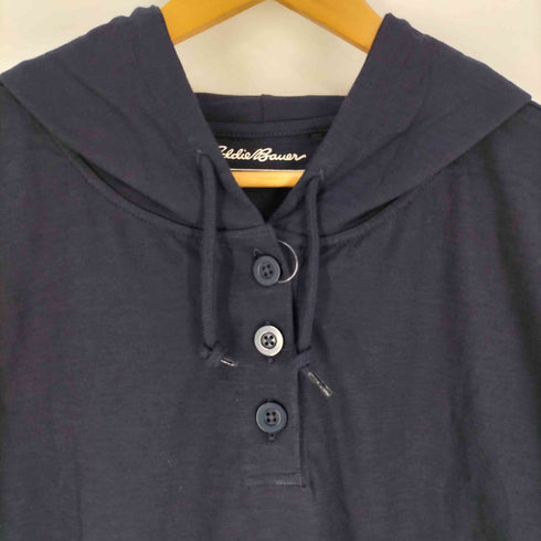 エディーバウアー Eddie Bauer LS SLUB COTTONN HOODED PULLOVER レディース JPN:XL