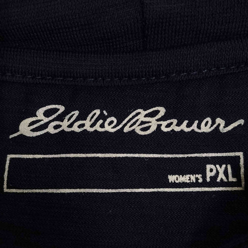 エディーバウアー Eddie Bauer LS SLUB COTTONN HOODED PULLOVER レディース JPN:XL