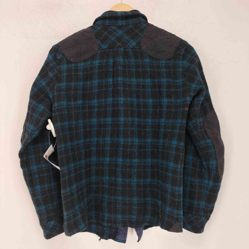 アンドワンダー and wander wool check shirt レディース JPN:2