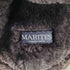 MARITES mouton 襟付きレザームートンコート レディース
