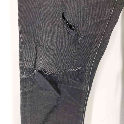 サンローランパリ SAINT LAURENT PARIS 15SS エディ期 ダメージスキニーデニム D02 M/SK-LW レディース 26