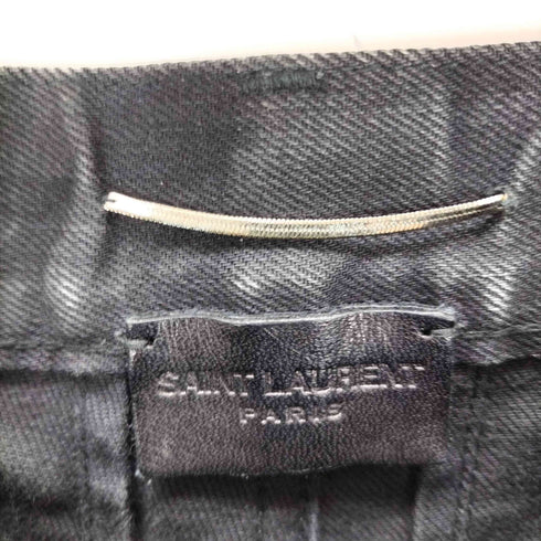 サンローランパリ SAINT LAURENT PARIS 15SS エディ期 ダメージスキニーデニム D02 M/SK-LW レディース 26