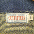 OUTFITTERS 太陽 漢字デザイン 厚手ニット メンズ import:L