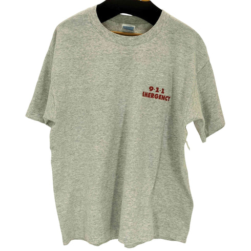 ヘインズ Hanes 90-00s USA製 HEAVYWEIGHT 50/50 両面プリントS/Sカットソー メンズ JPN:L