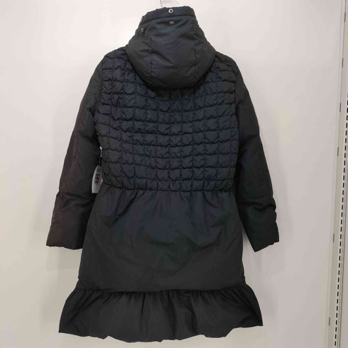 アベニールエトワール Aveniretoile ビジュー Aライン フーデッド ダウンコート レディース JPN:38