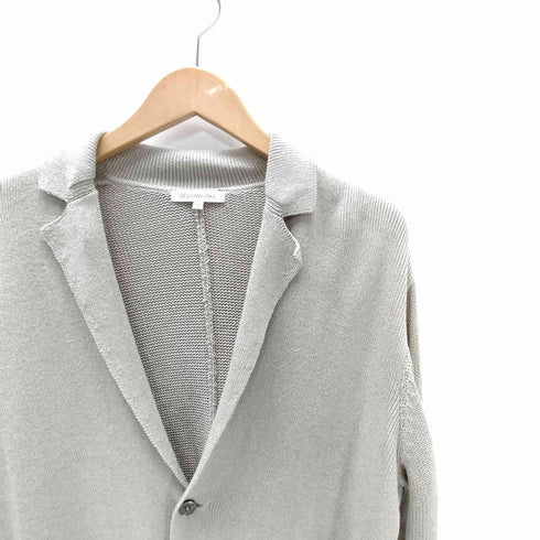 デザインワークス DESIGNWORKS アンサンブル対応 和紙 ニット ジャケット メンズ JPN:50