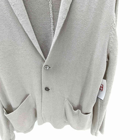 デザインワークス DESIGNWORKS アンサンブル対応 和紙 ニット ジャケット メンズ JPN:50