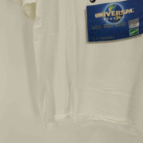 オニータ ONEITA Powerpro 企業ロゴ プリント CREDIT CARD TEE シングルステッチ メンズ JPN:XL