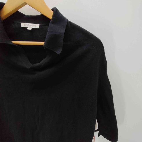 デザインワークス DESIGNWORKS COOL POTTER 半袖スキッパー ニット ポロ メンズ JPN:50