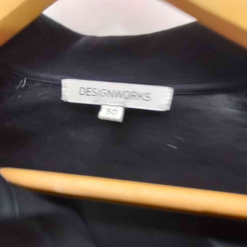 デザインワークス DESIGNWORKS COOL POTTER 半袖スキッパー ニット ポロ メンズ JPN:50