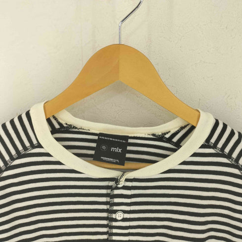 ネイバーフッド NEIGHBORHOOD SMIX ヘンリーネック ボーダー Tシャツ メンズ