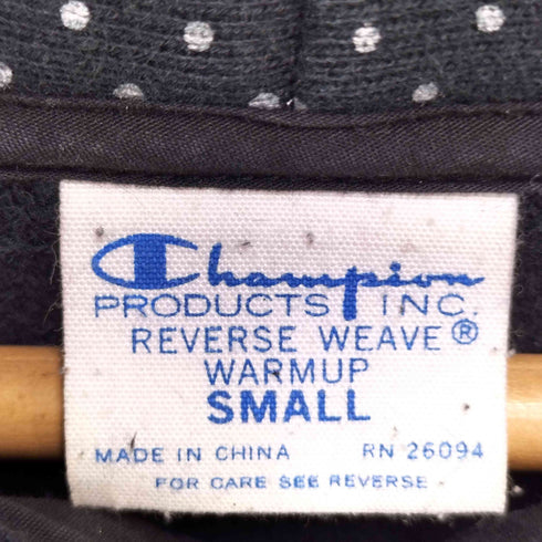 チャンピオン Champion ドット柄 reverse weave リバースウィーブ ジップフーディ メンズ JPN:S