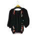 タオコムデギャルソン tao COMME des GARCONS 00s noir kei ninomiya ウール レーヨン 花柄 ニット レディース JPN:S
