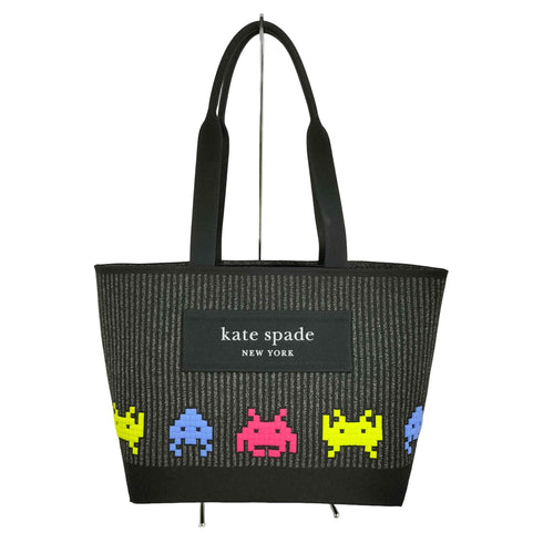 ケイトスペードニューヨーク kate spade NEW YORK スペース インベーダー ニューヨーク ニット ジャガード トート レディース