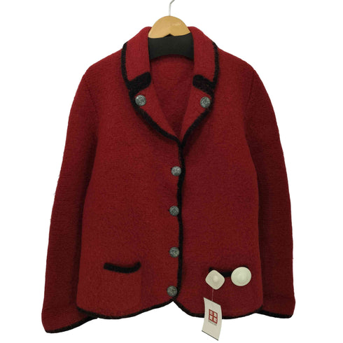 HOFER / ホッファー 80-90s オーストラリア製 チロリアンジャケット 圧縮ウール レディース