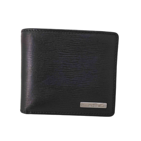 ヒューゴボス HUGO BOSS イタリアンエンボスレザー ウォレット ロゴプレート メンズ ONE SIZE
