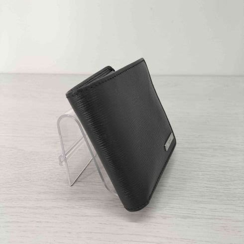 ヒューゴボス HUGO BOSS イタリアンエンボスレザー ウォレット ロゴプレート メンズ ONE SIZE