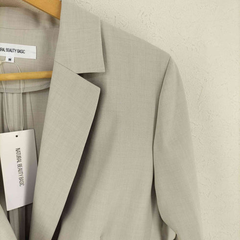 ナチュラルビューティーベーシック NATURAL BEAUTY BASIC ダブルブレストジャケット レディース JPN:M