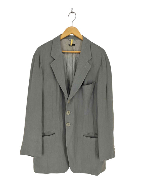 ジョルジオアルマーニ Giorgio Armani シルク混3Bテーラードジャケット メンズ JPN:52