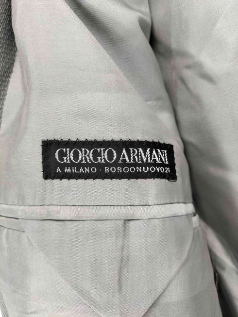 ジョルジオアルマーニ Giorgio Armani シルク混3Bテーラードジャケット メンズ JPN:52