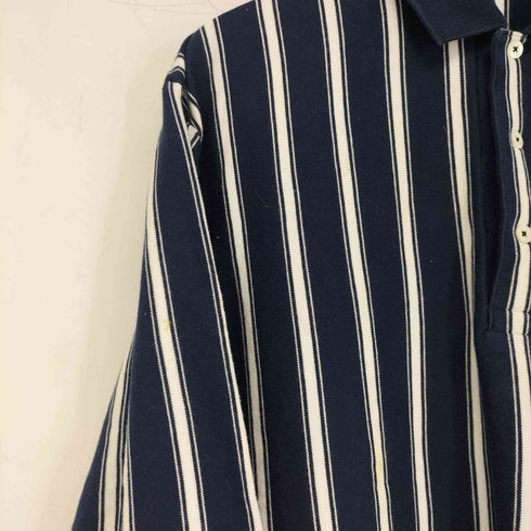 ポロバイラルフローレン Polo by RALPH LAUREN ストライプラガーシャツ ポロシャツ メンズ import:L
