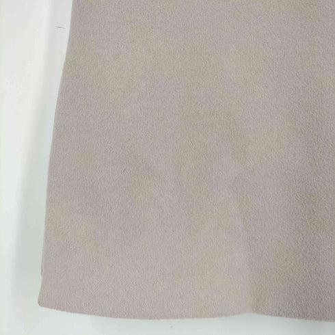 ユナイテッドアローズグリーンレーベルリラクシング UNITED ARROWS green label relaxing アンゴラビーバー スリット ノーカラー コート ロング丈 レディース JPN:36