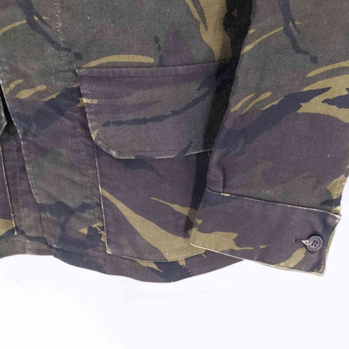 アーペーセー A.P.C. 90S OLD MADE IN FRANCE フランス製 迷彩 ウッドランドカモ ユーロ ミリタリー サンプリング オイルド モールスキン フィールド ジャケット メンズ import:M