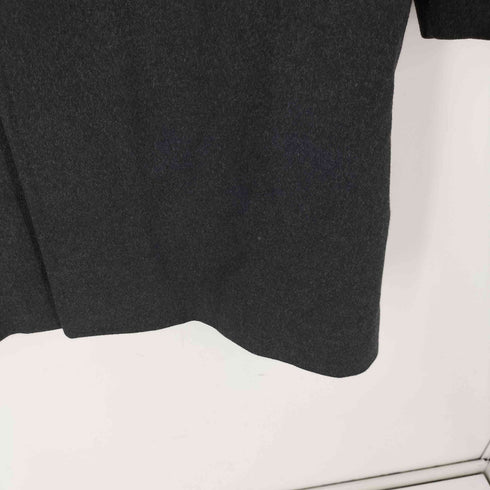 カシミヤ CASHMERE CASHMERE 100% Balmacaan Long Coat カシミア 100% バルマカーン ステンカラー ロング コート 比翼 メンズ import:L