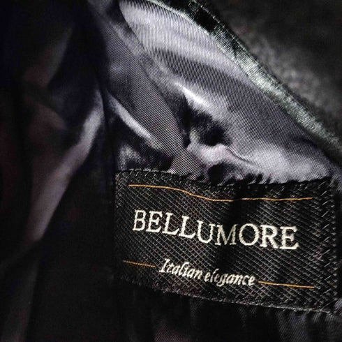 カシミヤ CASHMERE CASHMERE 100% Balmacaan Long Coat カシミア 100% バルマカーン ステンカラー ロング コート 比翼 メンズ import:L