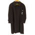 カシミヤ CASHMERE CASHMERE 100% Balmacaan Long Coat カシミア 100% バルマカーン ステンカラー ロング コート 比翼 メンズ import:L