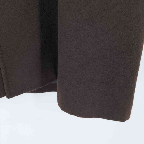 カシミヤ CASHMERE CASHMERE 100% Balmacaan Long Coat カシミア 100% バルマカーン ステンカラー ロング コート 比翼 メンズ import:L