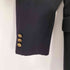 カルバンクライン CALVIN KLEIN ピークドラペル 金ボタン ダブルブレスト紺ブレザー メンズ C90-W76-T170
