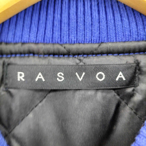 ラスボア RASVOA AMERICANロゴ刺繍 スタジャン レディース FREE