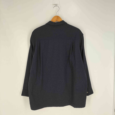 アダムエロペ Adam et Rope EXTRA FINE MERINO メリノウールシャツ メンズ