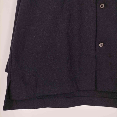 アダムエロペ Adam et Rope EXTRA FINE MERINO メリノウールシャツ メンズ