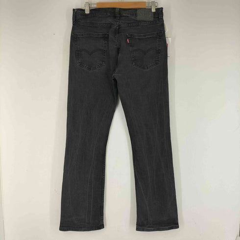 リーバイス Levis SLIM FIT BOOT CUT ブラックデニムパンツ メンズ 34×34