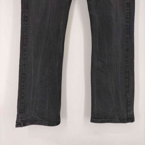 リーバイス Levis SLIM FIT BOOT CUT ブラックデニムパンツ メンズ 34×34
