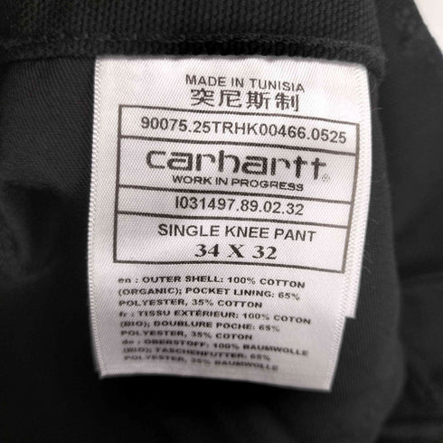 カーハートワークインプログレス Carhartt WIP Single Knee Pants メンズ 34X32