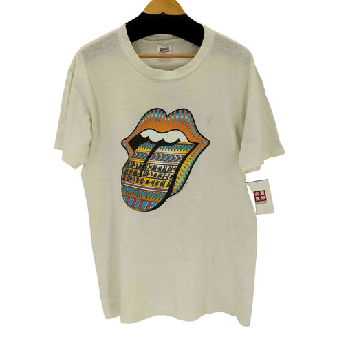 アンビル Anvil USA製 90S シングルステッチ プリントクルーネックTシャツ メンズ import:L