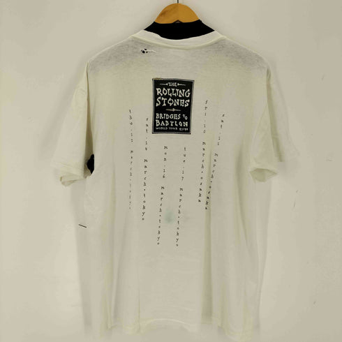 アンビル Anvil USA製 90S シングルステッチ プリントクルーネックTシャツ メンズ import:L