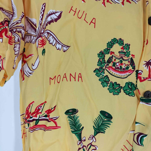 サンサーフ SUN SURF アロハシャツ RAYON S/S THE HAWAIIAN GOOD OLD TIMES メンズ JPN:L