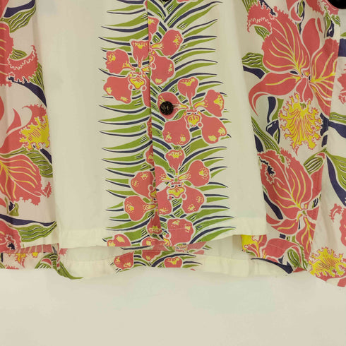 サンサーフ SUN SURF アロハシャツ S/S RAYON HAWAIIAN SHIRT CATTLEYA ORCHID メンズ JPN:L