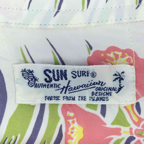 サンサーフ SUN SURF アロハシャツ S/S RAYON HAWAIIAN SHIRT CATTLEYA ORCHID メンズ JPN:L
