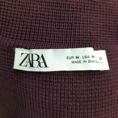 ザラ ZARA プレーンニットカーディガン レディース US M