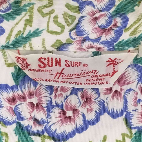 サンサーフ SUN SURF レーヨン S/S アロハシャツ メンズ