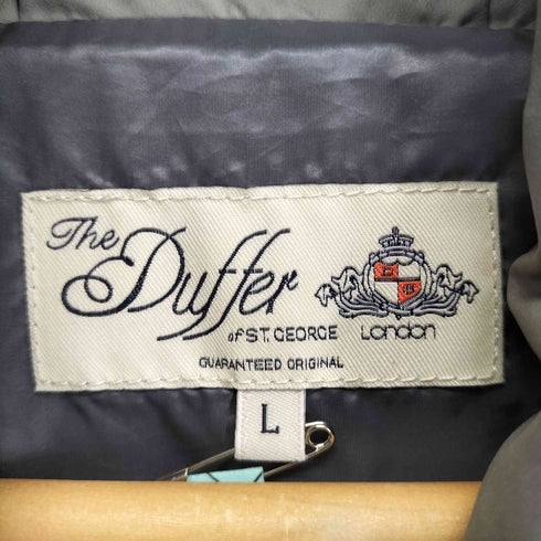 ザダファーオブセントジョージ The DUFFER of ST.GEORGE 比翼ダウンベスト メンズ L