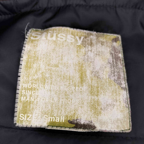 ステューシー Stussy OLD THERMOLITE PLUS ハイネックチェックブルゾン メンズ import:S