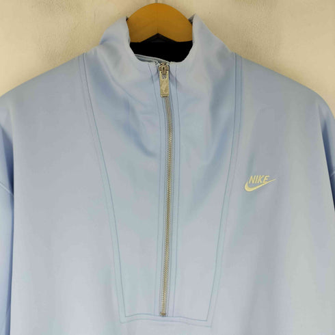 ナイキ NIKE スウッシュ刺繍 ハーフジップ プルオーバー メンズ JPN:M