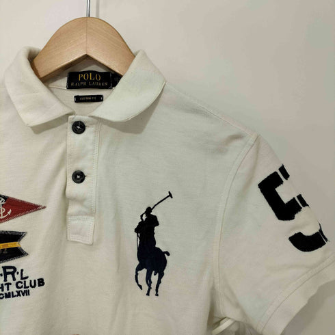 ポロラルフローレン POLO RALPH LAUREN ビッグポニー 刺繍 ヨットクラブ ポロシャツ メンズ import:XS